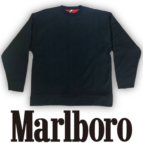 marlboro hoodie black